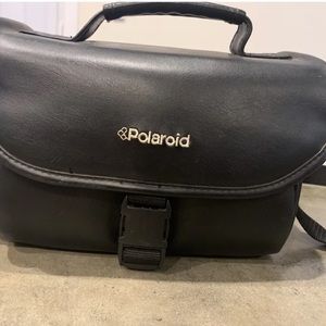 Vintage POLAROID PRO4B Camera Camcorder Bag Soft Carry Case Adjustable B…